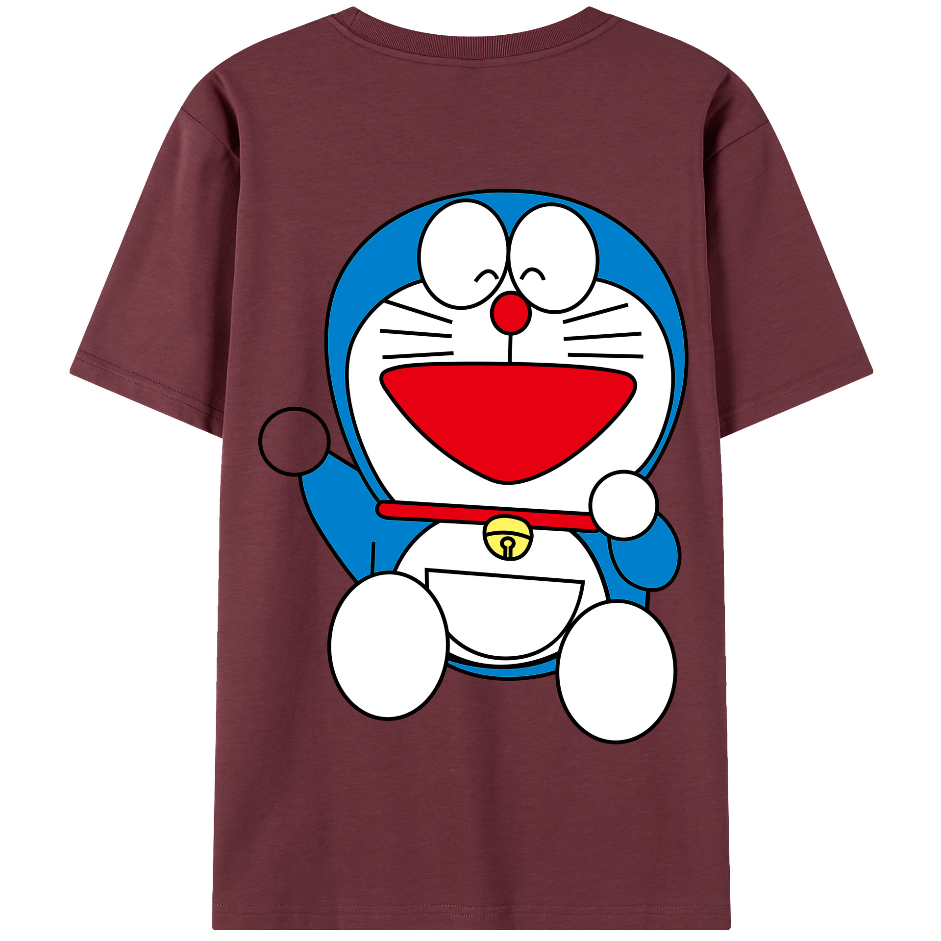 （画像用） ドラえもん Doraemon 綿100％半袖Tシャツ（背面プリント）